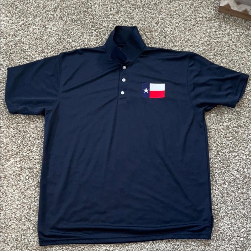 State Traditions Texas Flag Polo